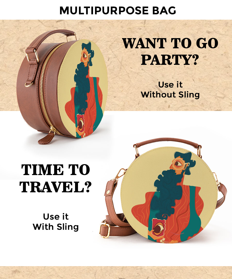 Compact Sling Bag | The Watcher Within