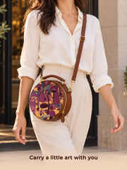 Vegan Leather Sling Bag | Memories in Disguise