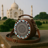 Compact Sling Bag | Geometric Grace