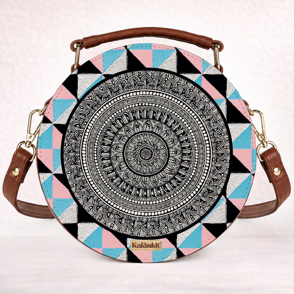Compact Sling Bag | Geometric Grace