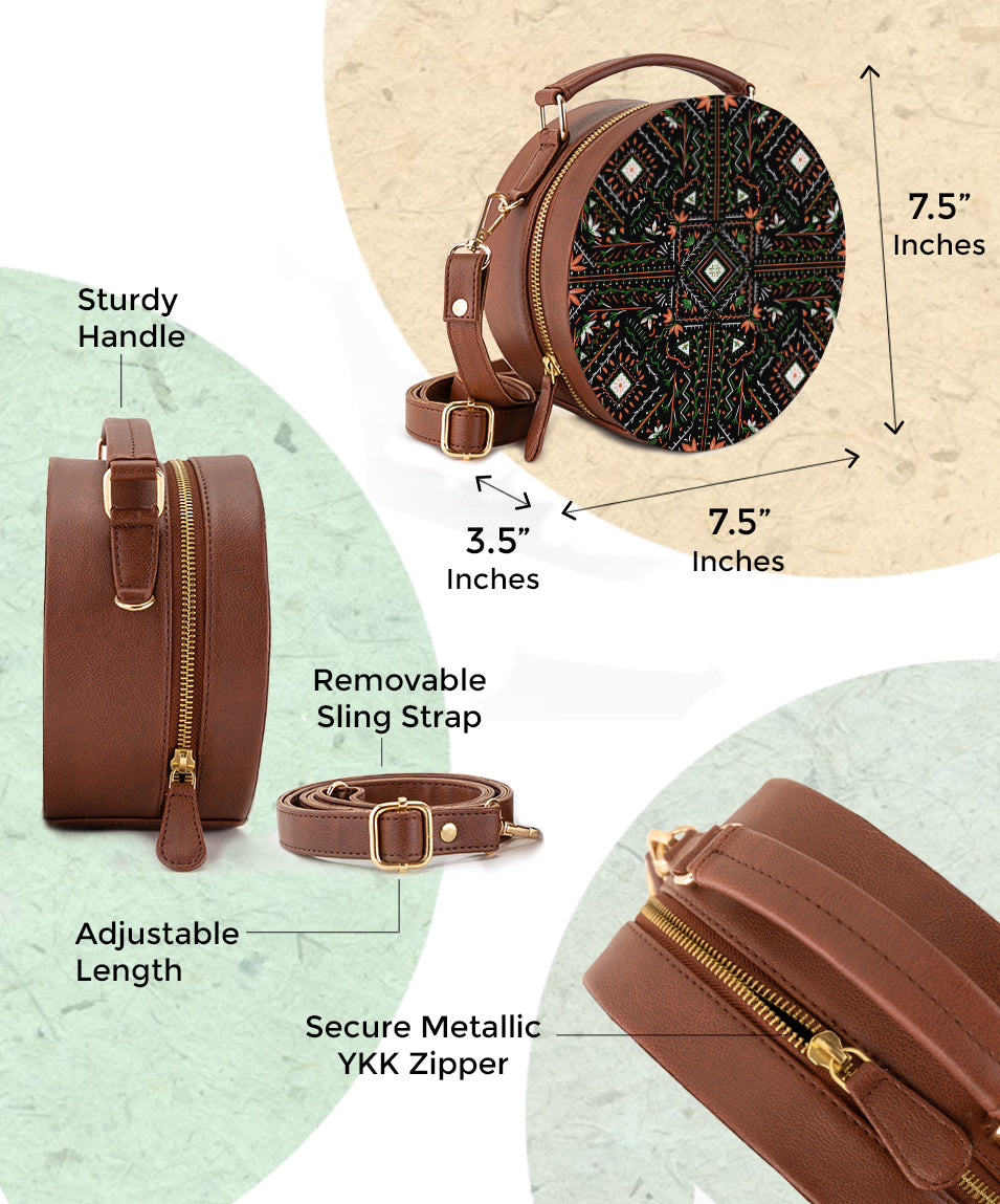 Small Sling Bag Cosmic Threads