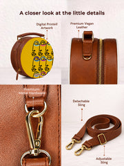Leather Sling Bag | Par log kya kahenge ?