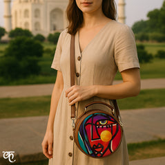 Vegan Leather Sling Bag | Split Thoughts