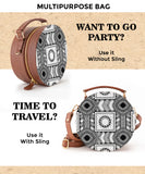 Vegan Leather Sling Bag | Rhythm of life