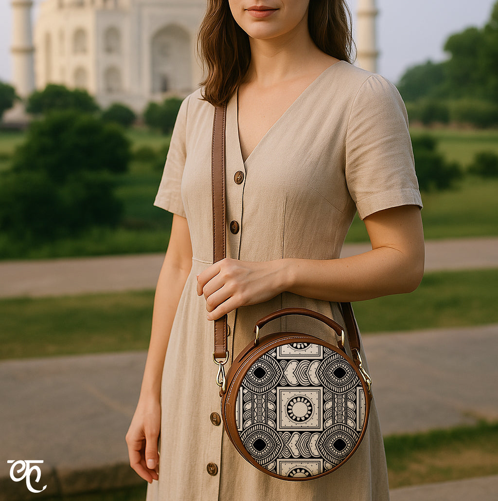 Vegan Leather Sling Bag | Rhythm of life