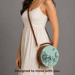 Crossbody Bag | Beauty of life and positivity
