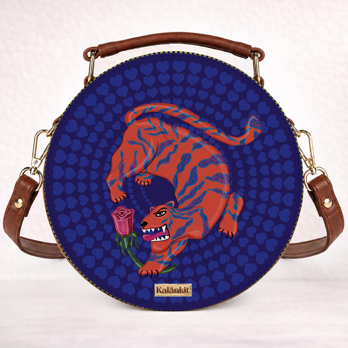 Compact Sling Bag | I Aroar You - Blue