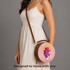Leather Sling Bag | Hugs & Kisses