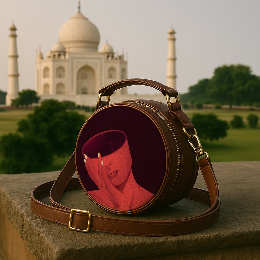 Vegan Leather Sling Bag | Million thoughts