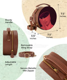 Vegan Leather Sling Bag | Million thoughts