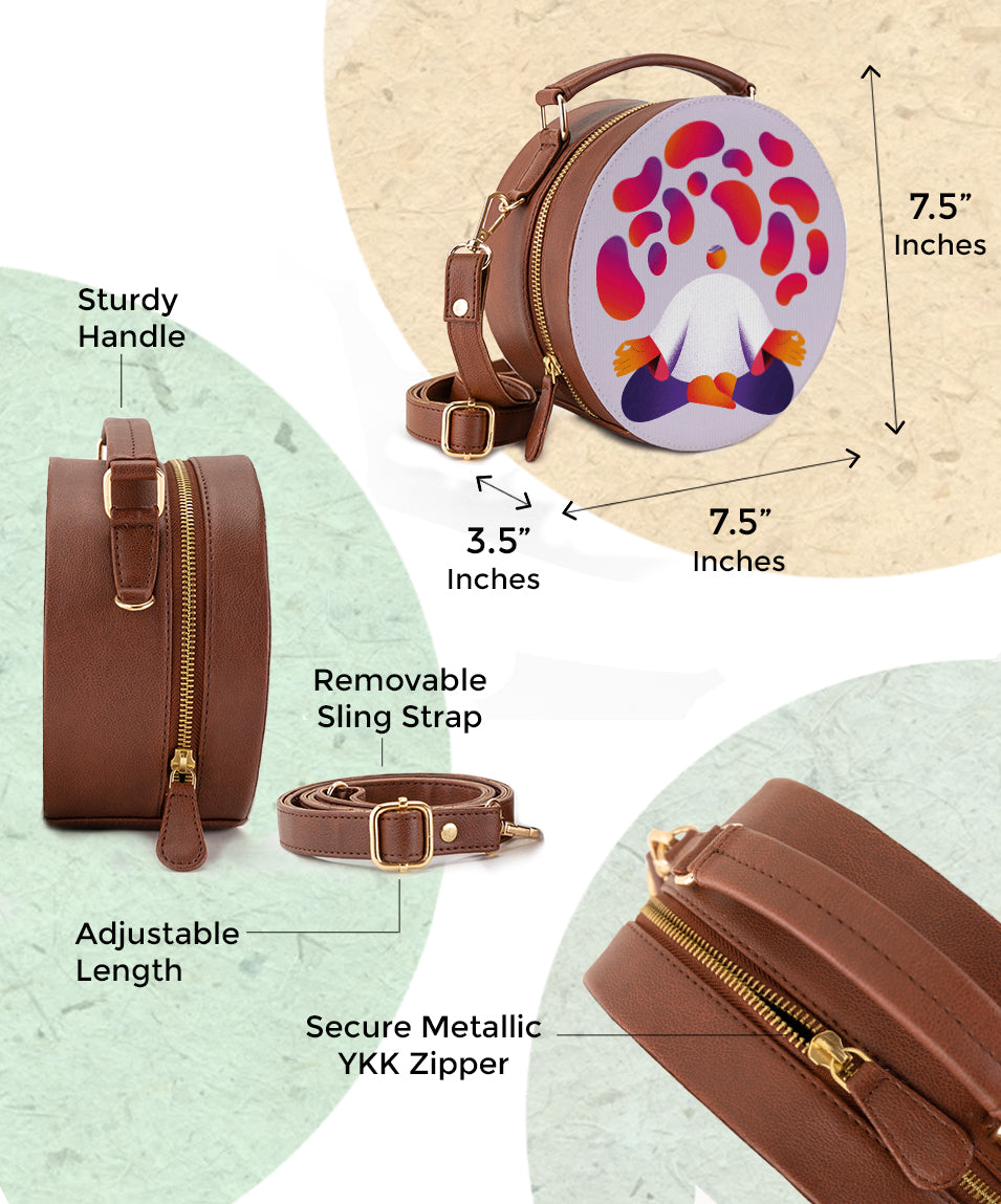 Compact Sling Bag | Meditation