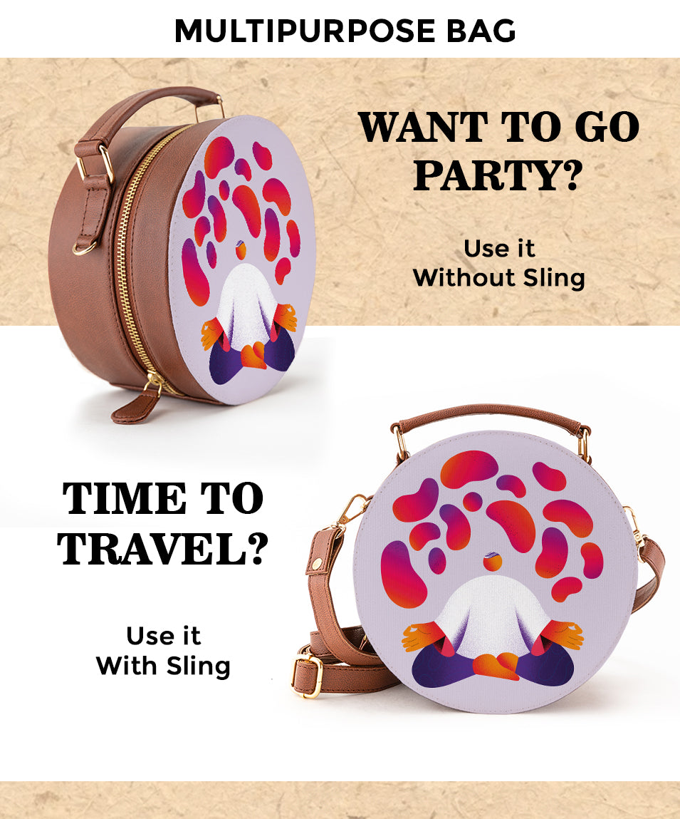 Compact Sling Bag | Meditation