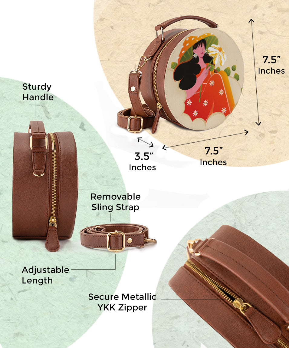 Compact Sling Bag | Daisy dream