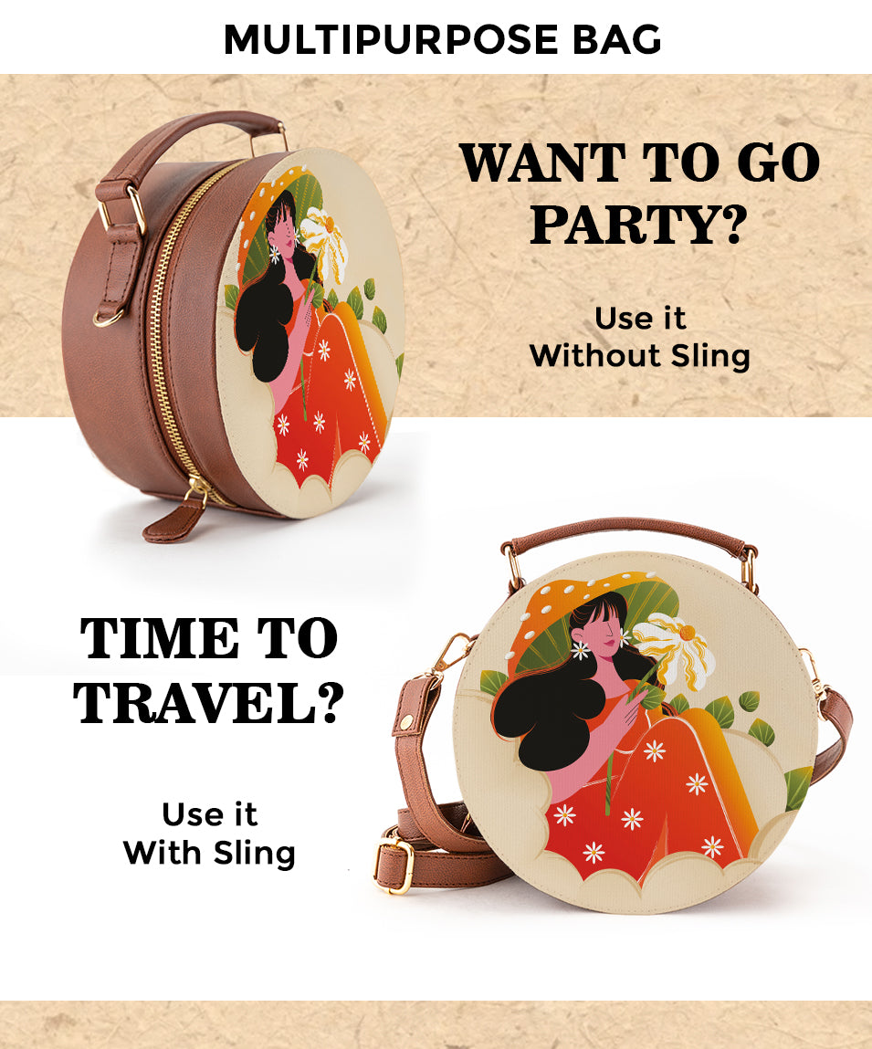 Compact Sling Bag | Daisy dream