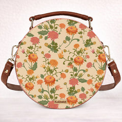 Leather Sling Bag | Autumn hues