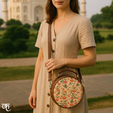 Leather Sling Bag | Autumn hues