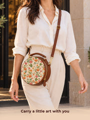 Leather Sling Bag | Autumn hues