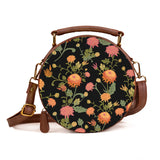 Vegan Leather Sling Bag | Golden Dusk