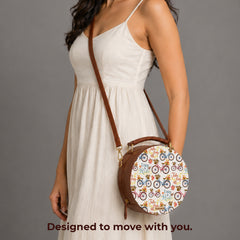 Round Sling Bag | Enjoy the Ride