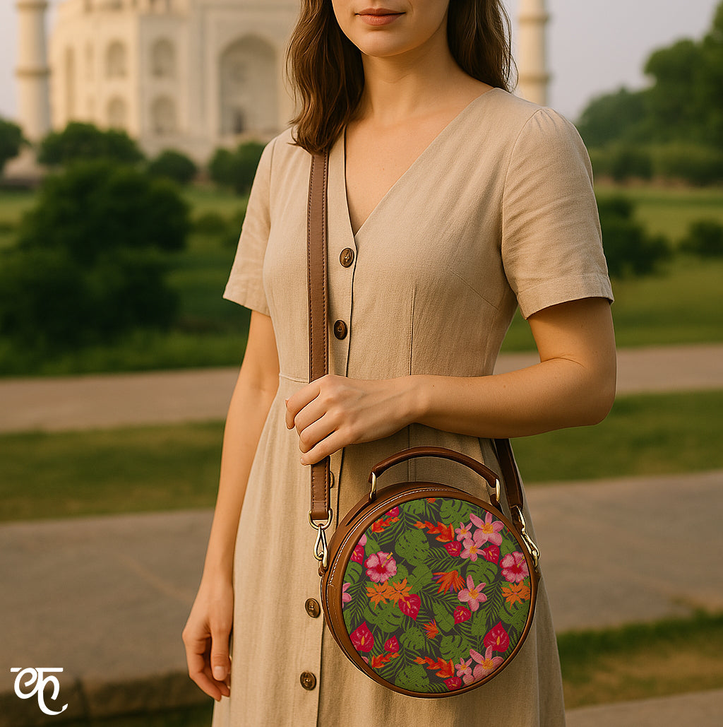 Compact Sling Bag | Tropical Paradise