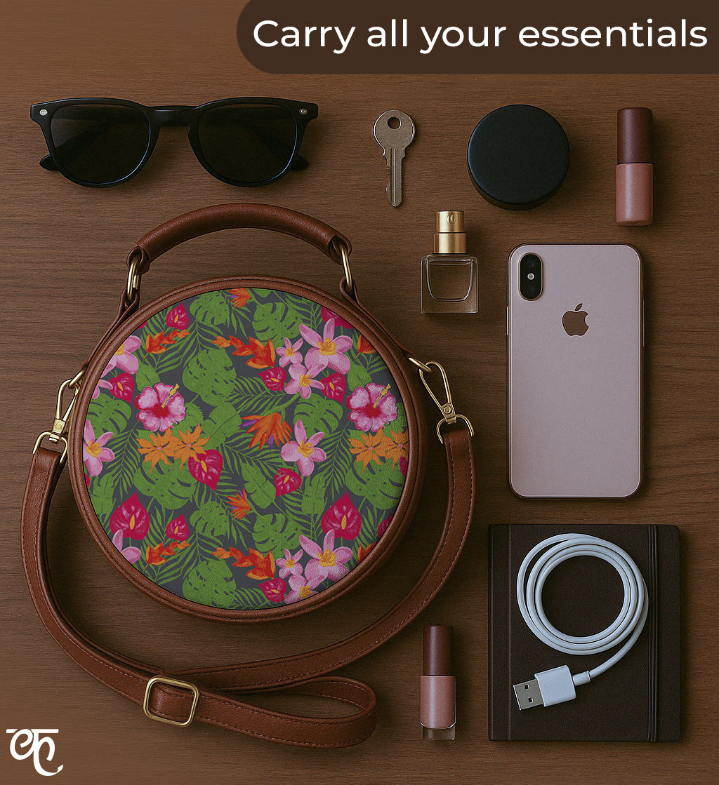 Compact Sling Bag | Tropical Paradise