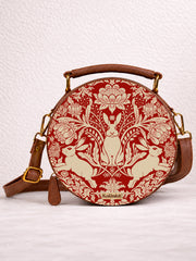 Small Sling Bag | Modern damask-Year of the Rabbit