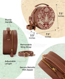 Small Sling Bag | Modern damask-Year of the Rabbit