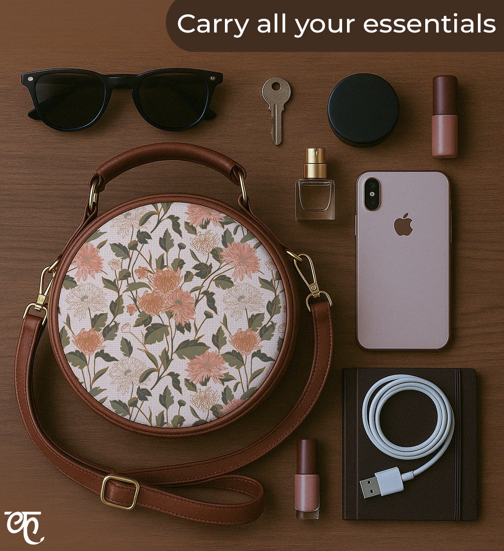 Mini Crossbody Bag | Petal Echoes