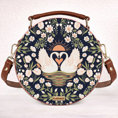 Mini Crossbody Bag | Lovebirds on the lake