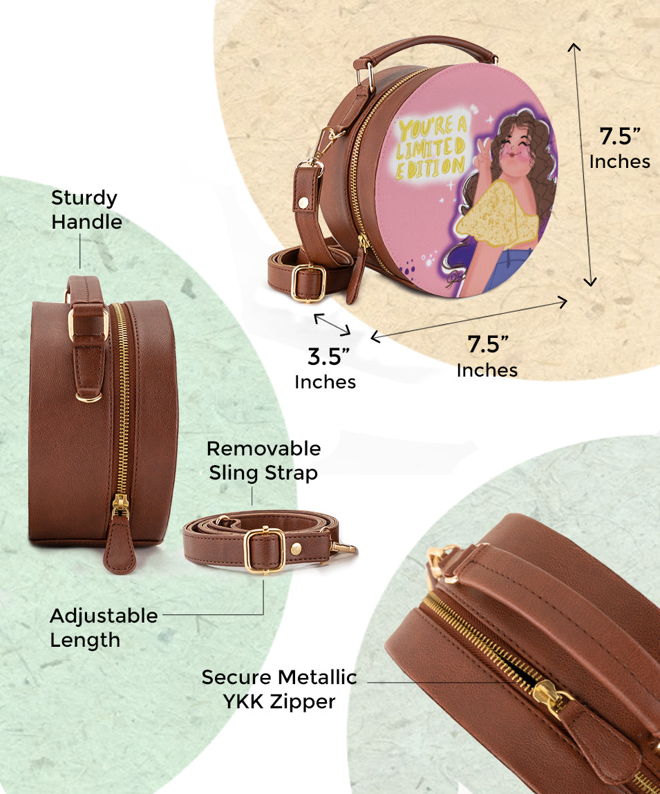 Leather Sling Bag | Limited edition