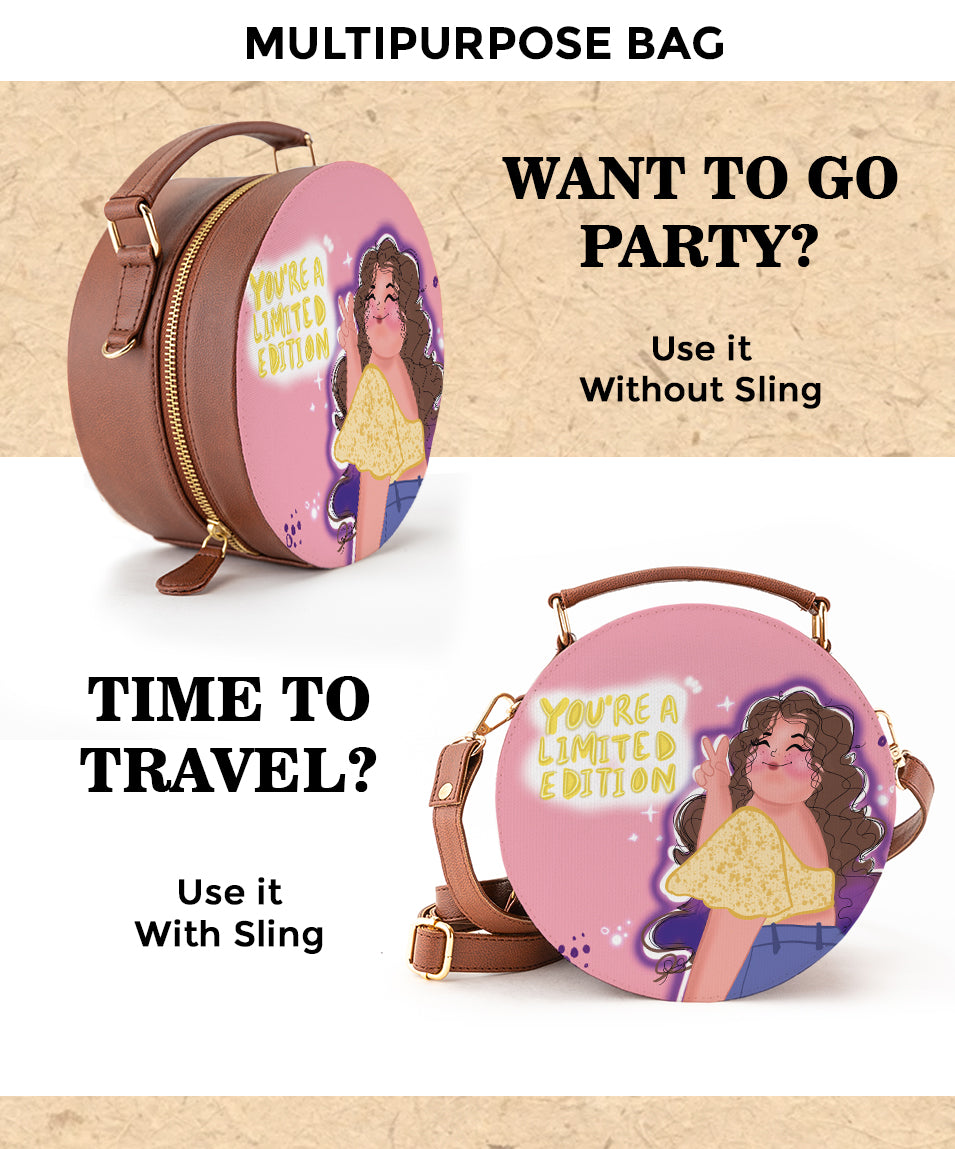 Leather Sling Bag | Limited edition