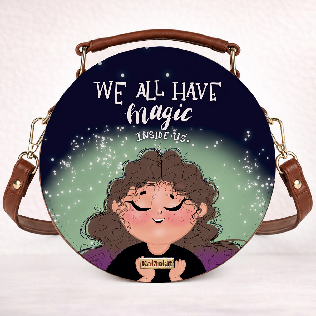 Round Sling Bag | New beginnings
