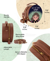Round Sling Bag | New beginnings