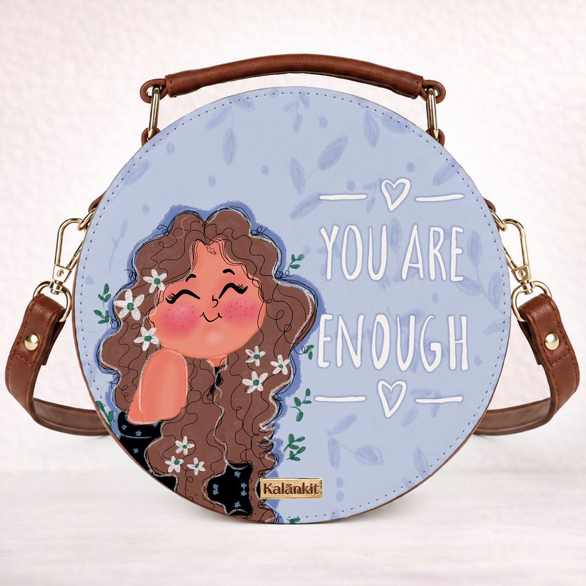 Vegan Leather Sling Bag | You are enough!