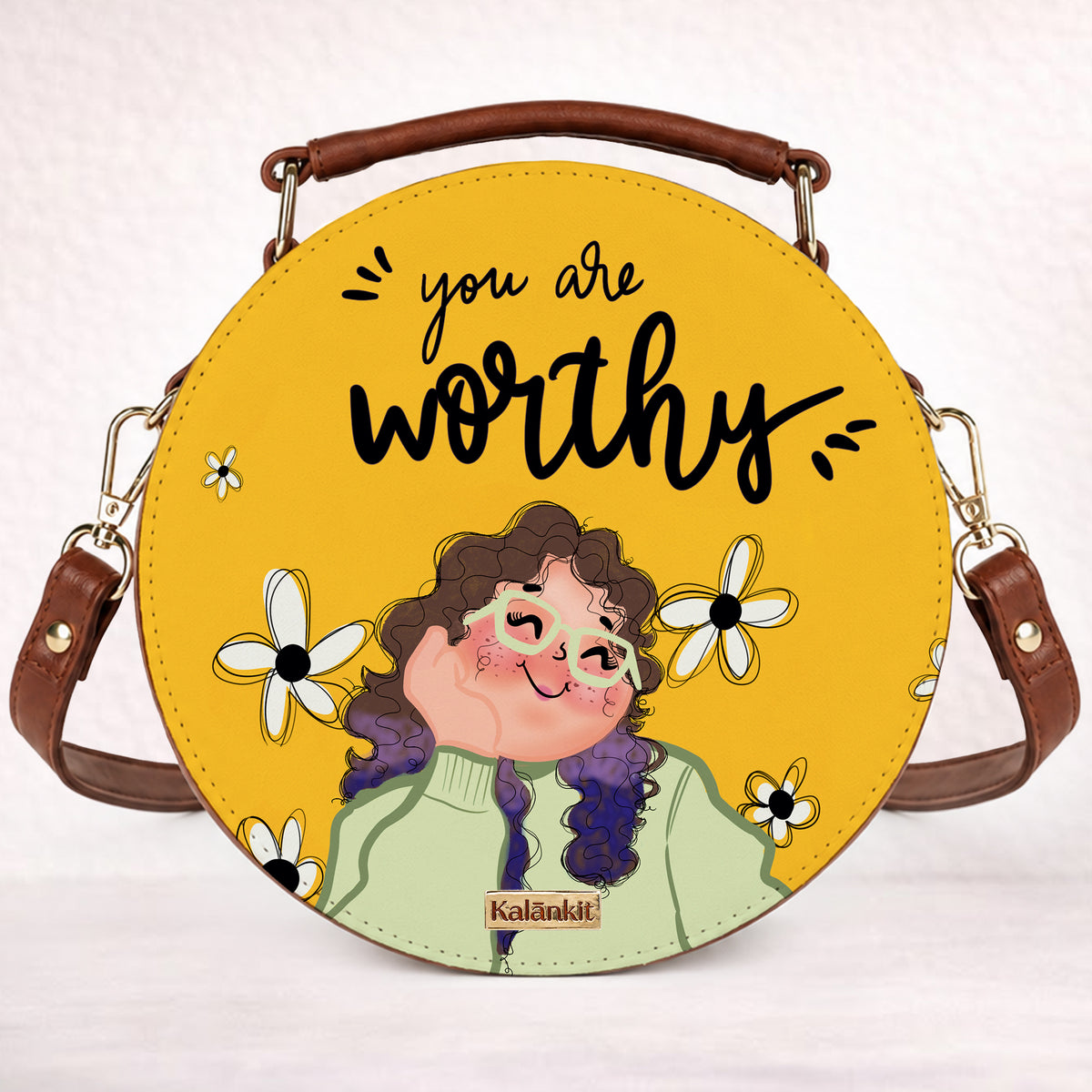 Compact Sling Bag | You Are Worthy