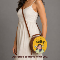 Compact Sling Bag | You Are Worthy