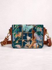 Leather Sling Bag | Night Magic