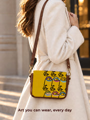 Vegan Leather Sling Bag | Par log kya kahenge ?