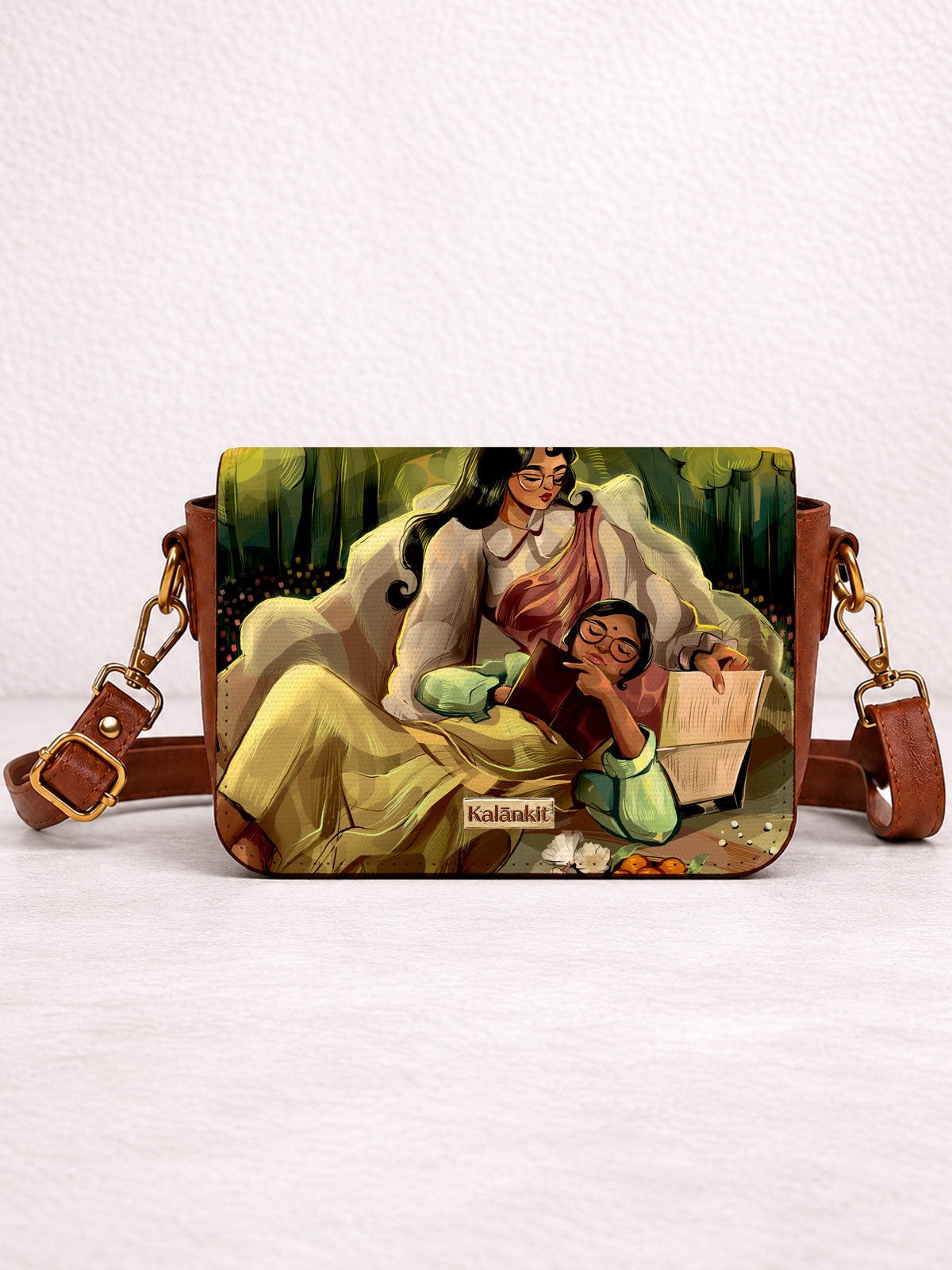 Rectangle Sling Bag | Whispers of Fall