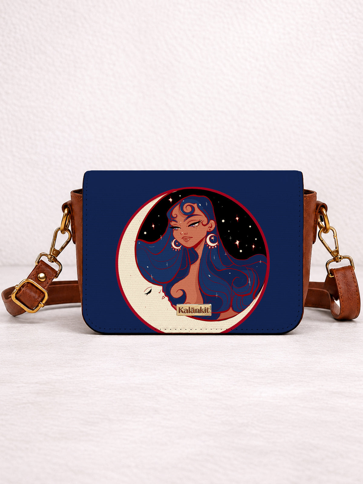 Rectangle Sling Bag | Moon Child