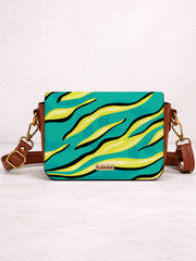 Vegan Leather Sling Bag | Electric Pulse