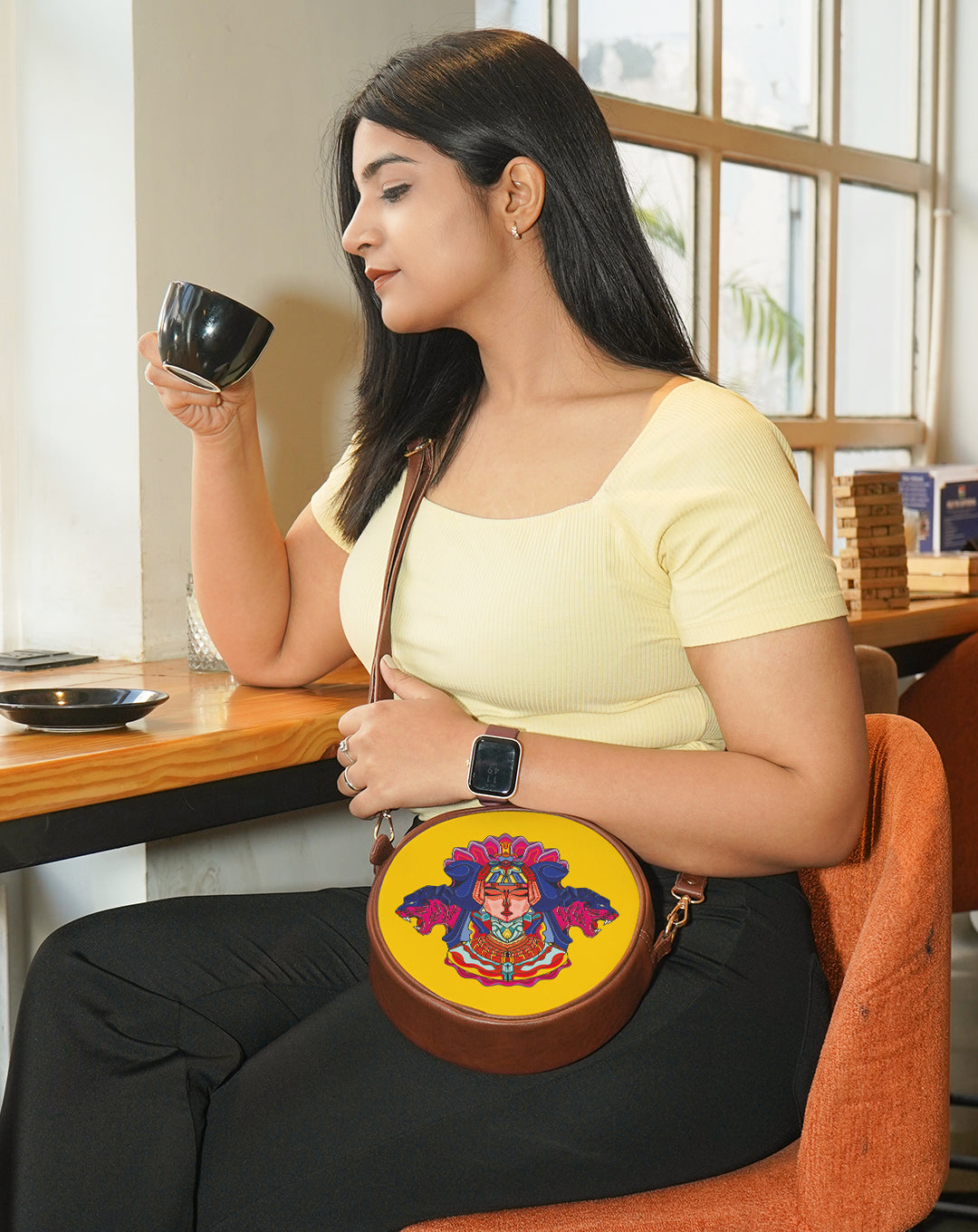 Small Sling Bag | Crowned & Fierce