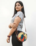 Round Sling Bag | The Watcher Within