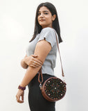 Round Sling Bag | Cosmic Threads