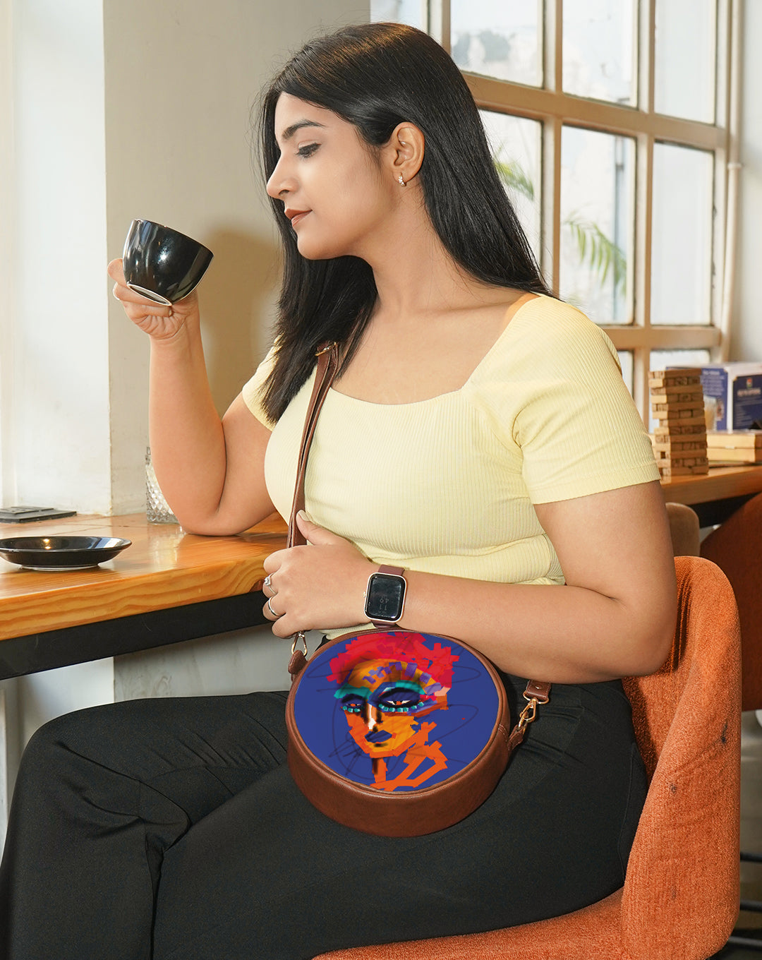 Round Shoulder Bag | Mood: Unbothered