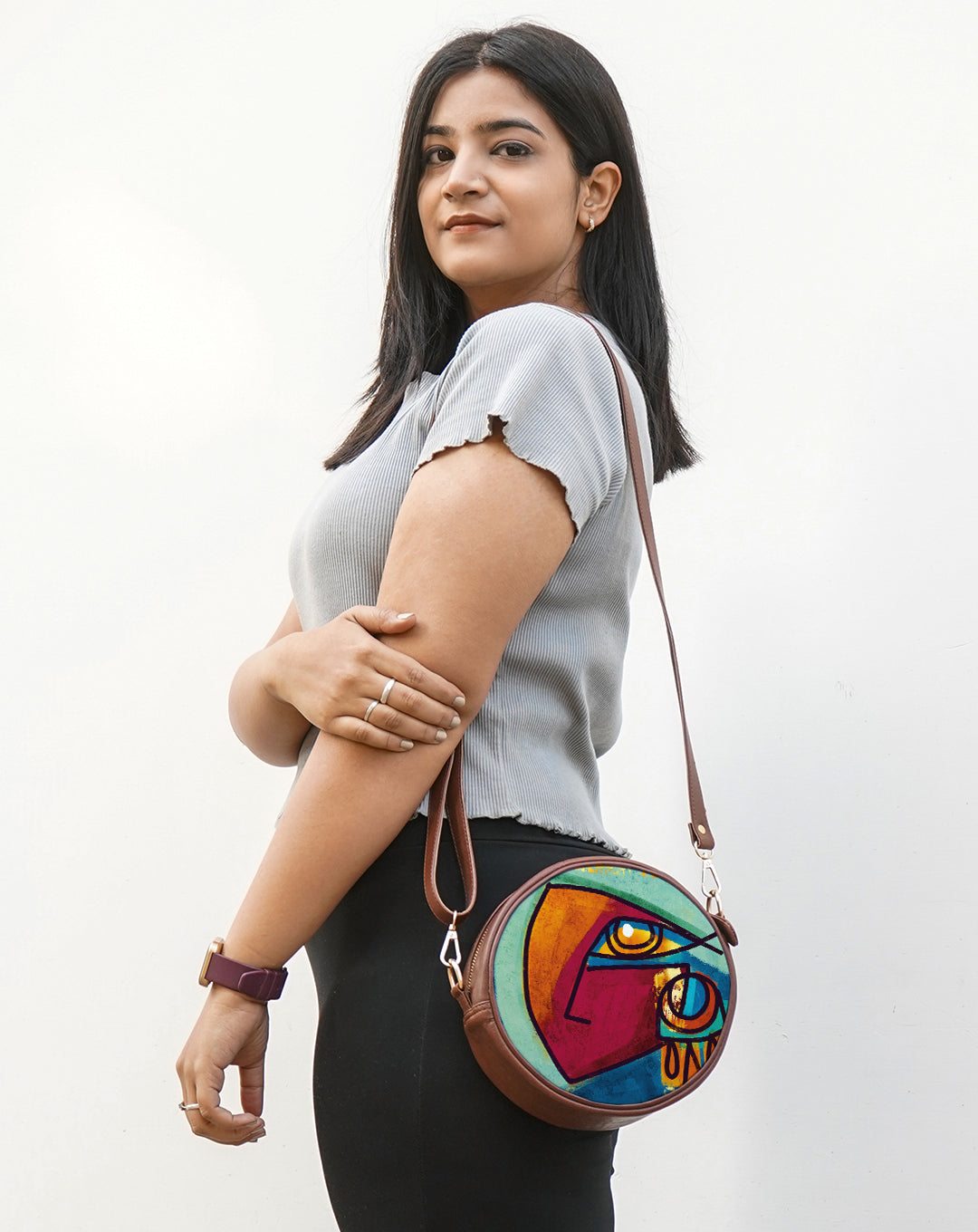 Round Sling Bag | Tearshift