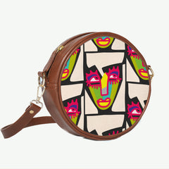 Round Sling Bag | Eye roll