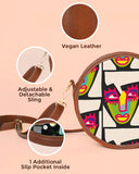 Round Sling Bag | Eye roll