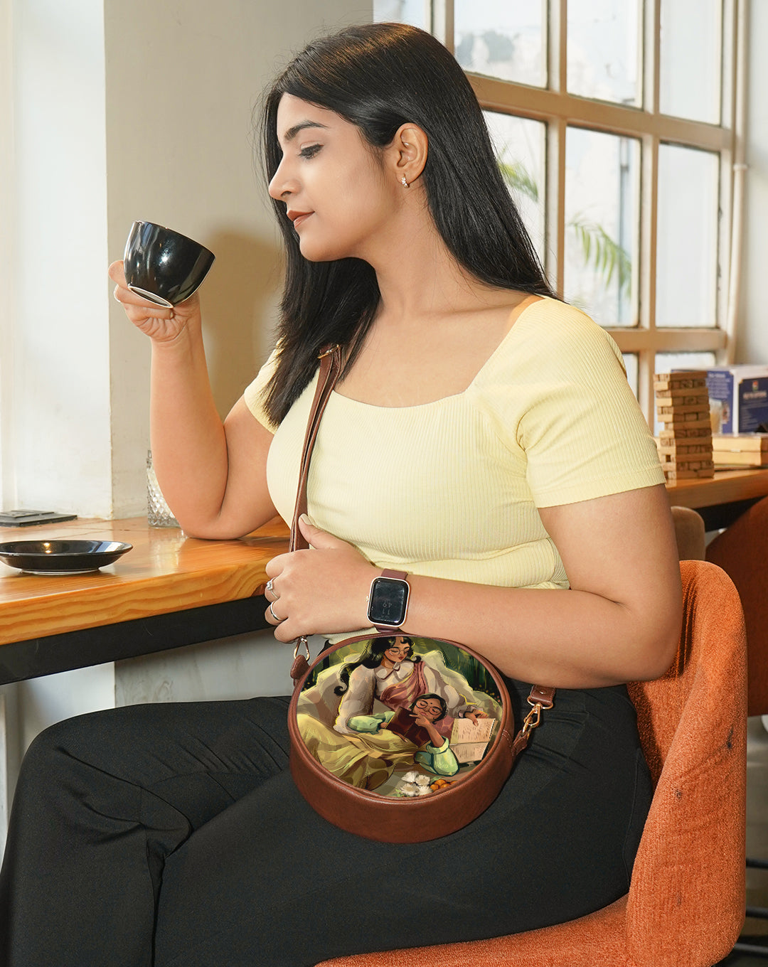 Compact Crossbody Bag | Whispers of Fall