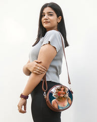 Round Sling Bag | The Blonde